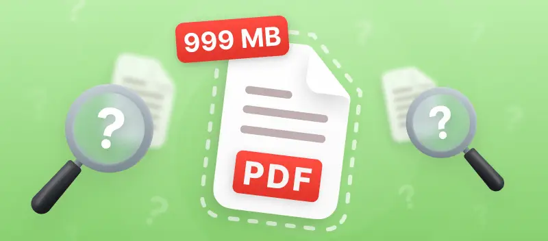 Solutions for "PDF File Too Large": How to Reduce Size